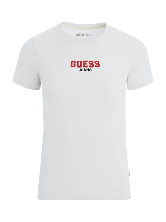 T-shirt Guess Jeans donna cotone slim