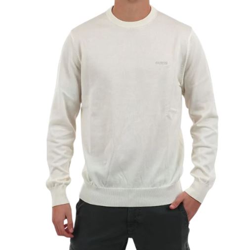 Felpa Guess uomo Kalil cotone girocollo