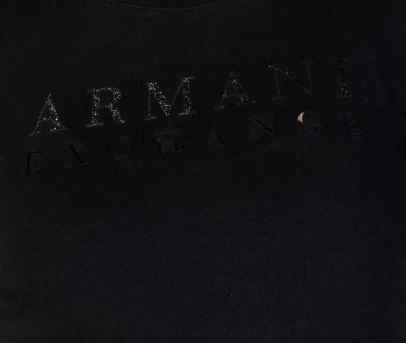 T-shirt Armani Exchange donna A|X cotone logo PE 2026