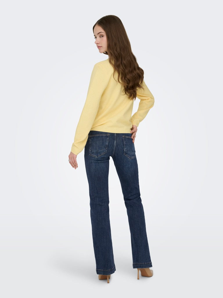 Jeans donna ONLY denim organico riciclato AI 2026