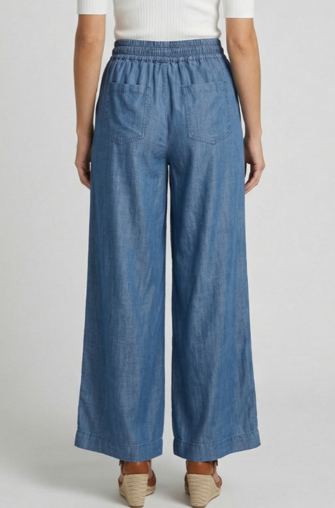 Pantapalazzo donna MARKUP coulisse lyocell wide leg