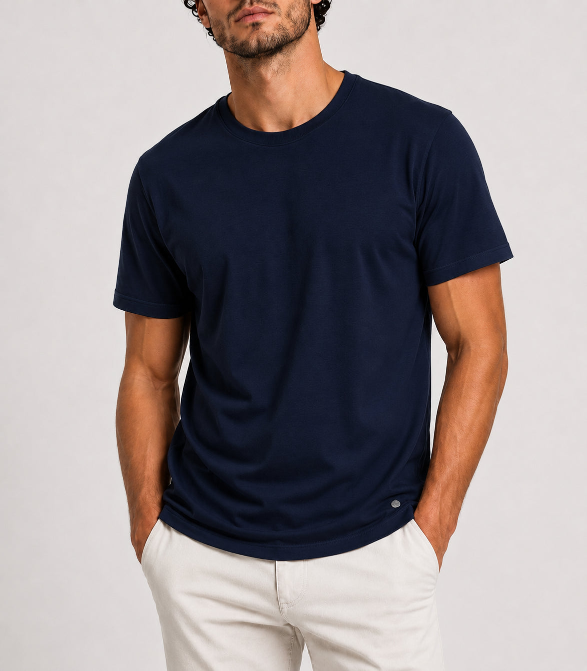 T-shirt girocollo MARKUP uomo cotone jersey
