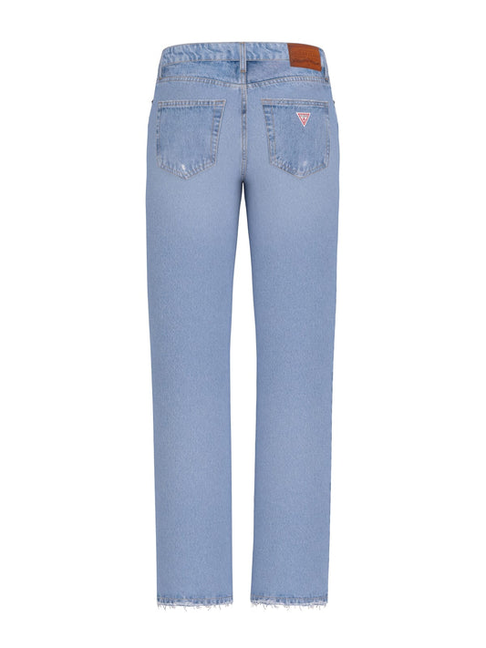 Jeans Guess Jeans donna straight vita media denim