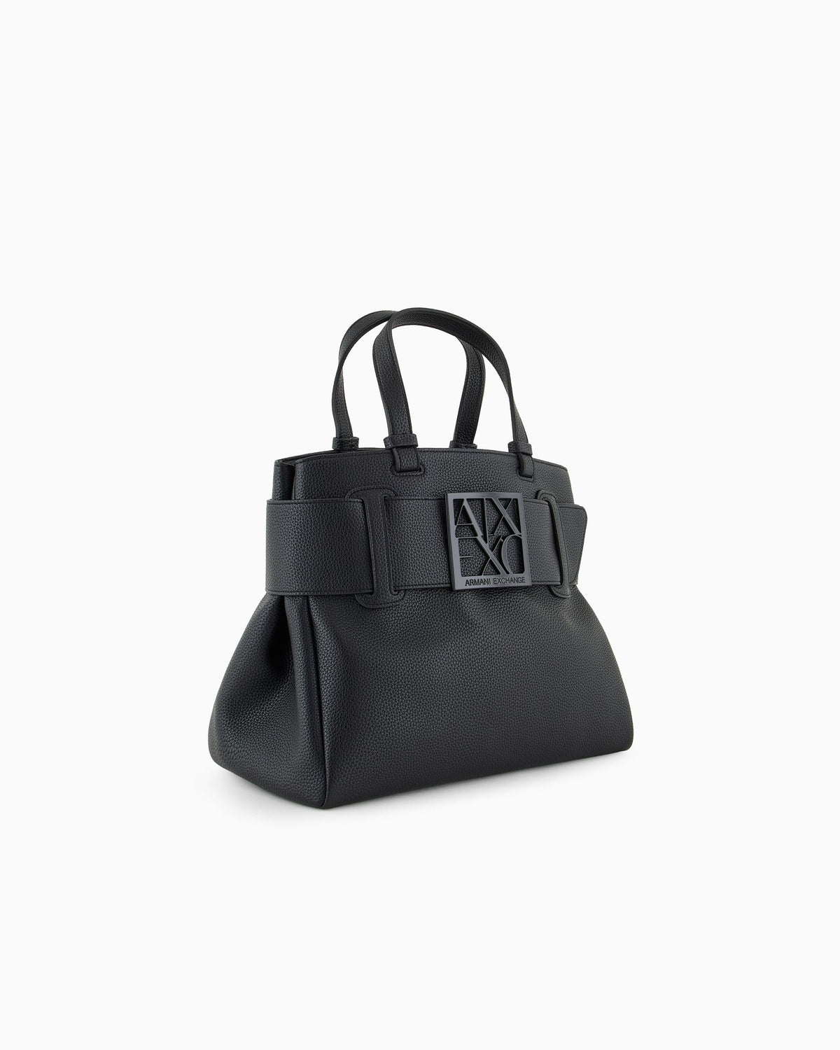 Borsa Armani Exchange donna mano grande similpelle logo