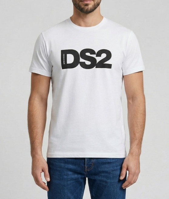 T-shirt DS2 uomo cotone manica corta PE 2026