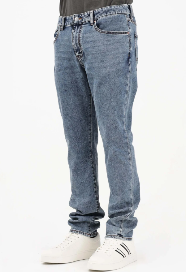 Jeans uomo A|X Armani Exchange 5 tasche denim regular