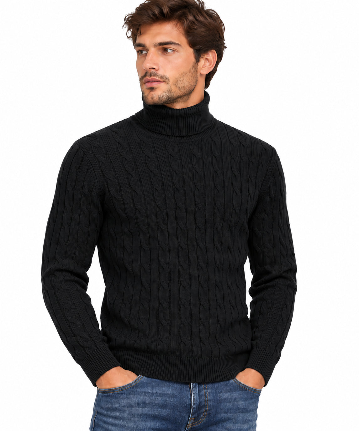 Maglia uomo MARKUP viscosa trecce