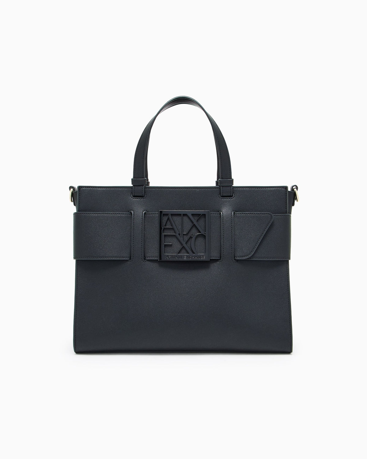 Borsa Armani Exchange donna similpelle logo