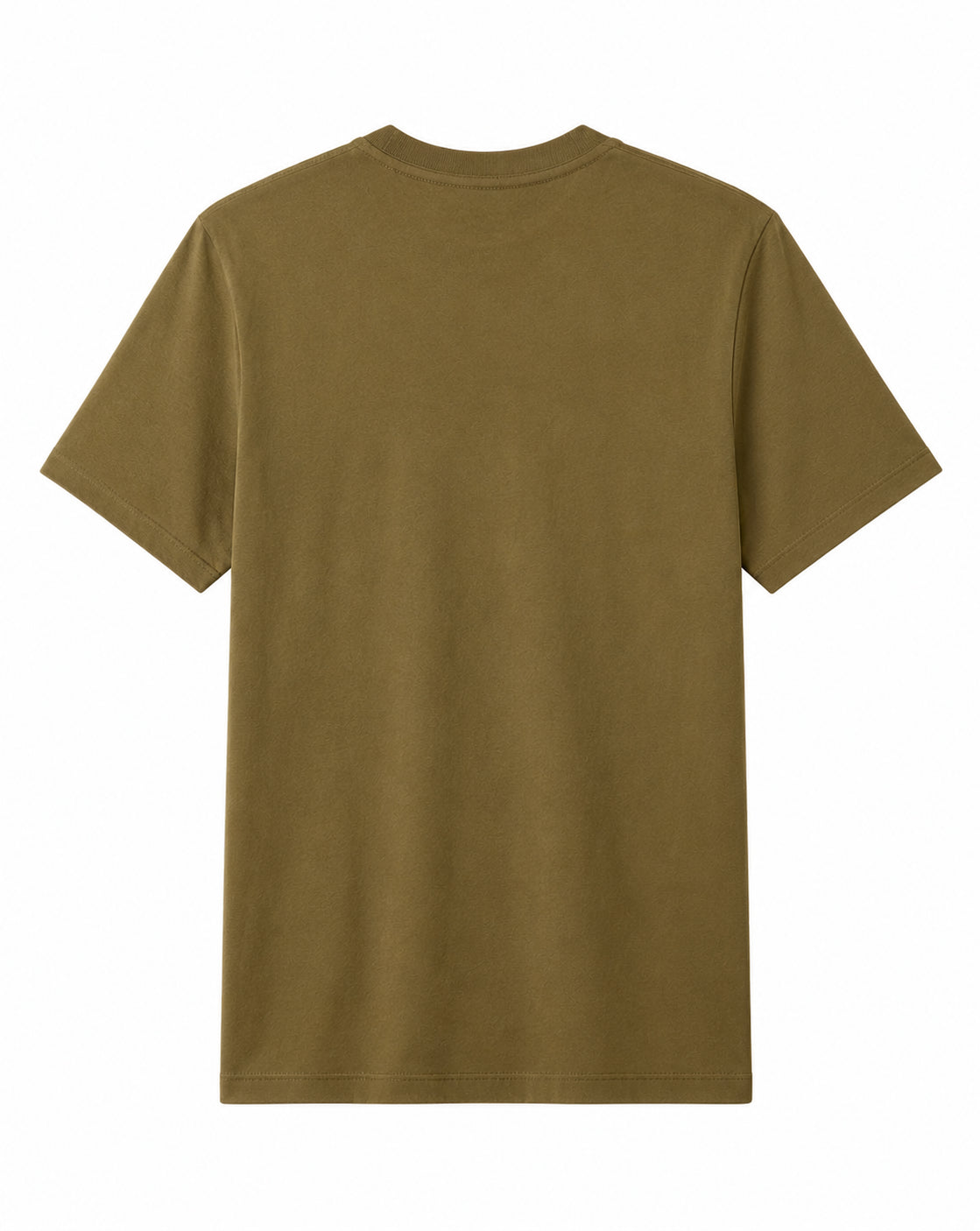 T-shirt Calvin Klein uomo logo centrale cotone girocollo manica corta capers