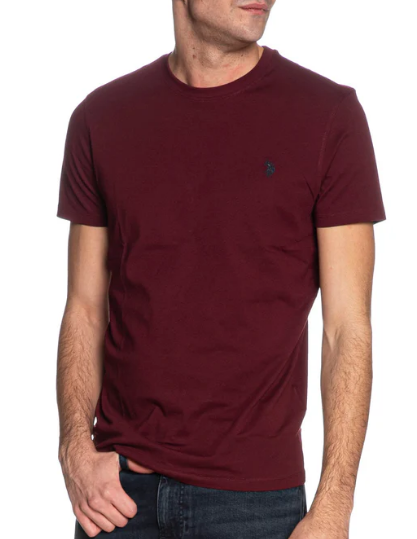 T-shirt uomo U.S. Polo Assn. cotone jersey girocollo