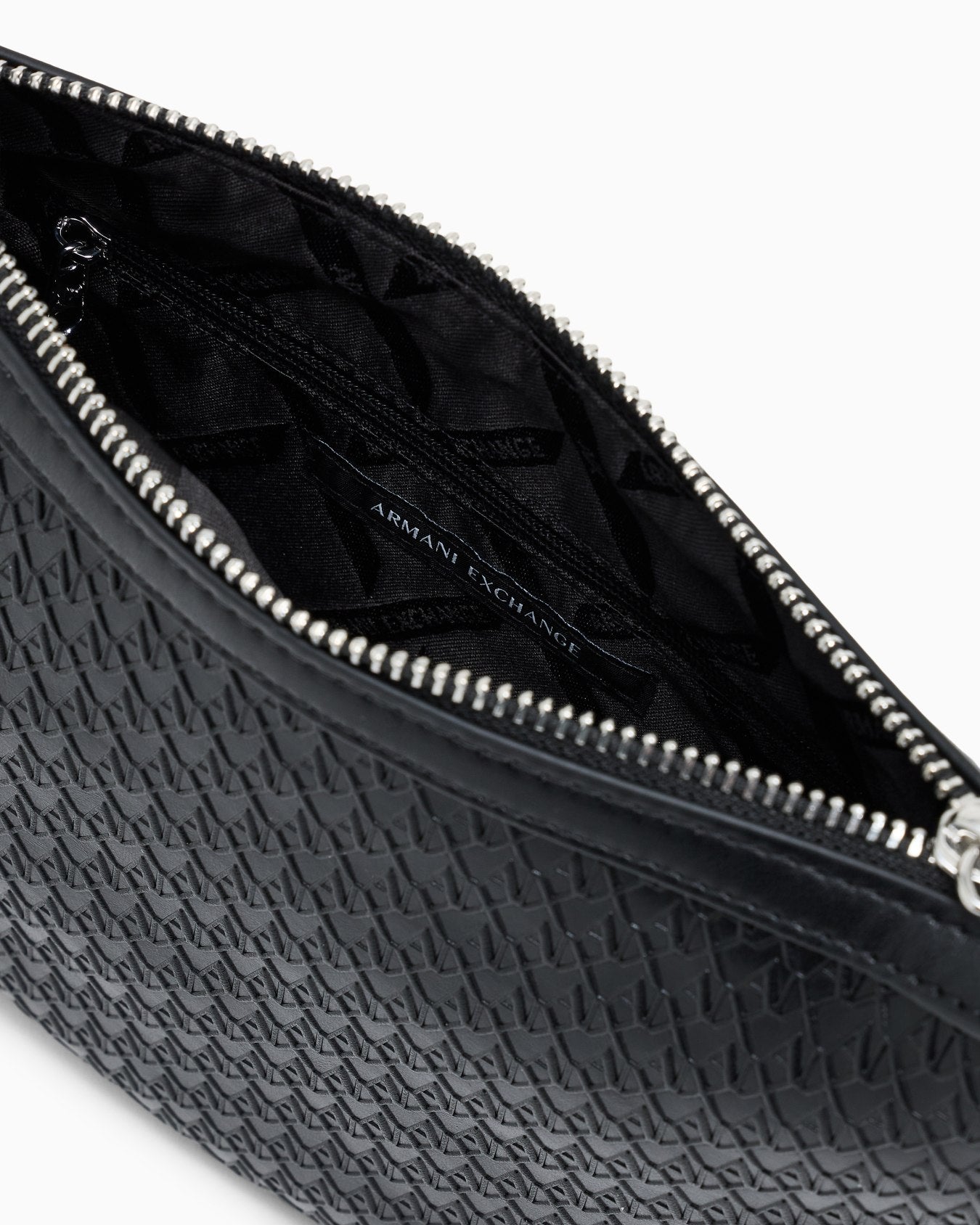 Borsa donna A|X ecopelle spalla logo applicato