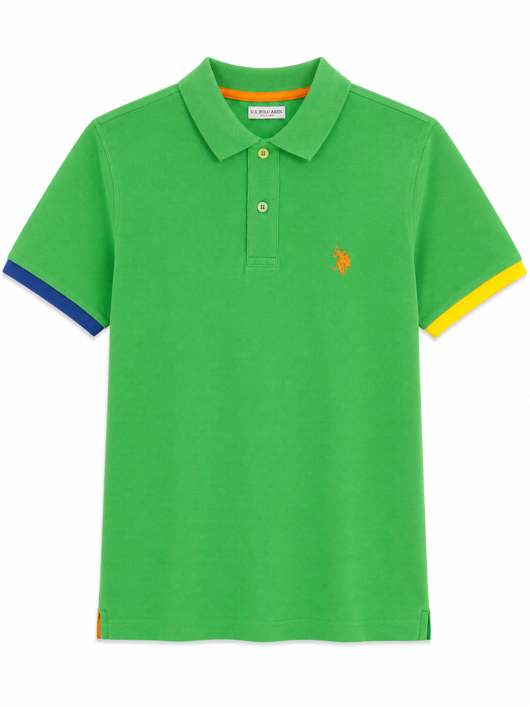 Polo uomo U.S. Polo Assn. piqué cotone manica corta