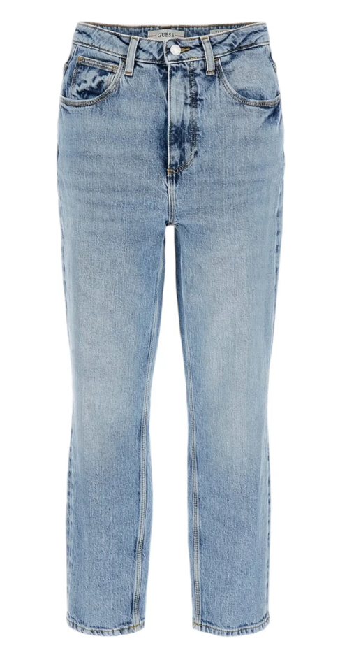Jeans Guess donna Mom denim cotone