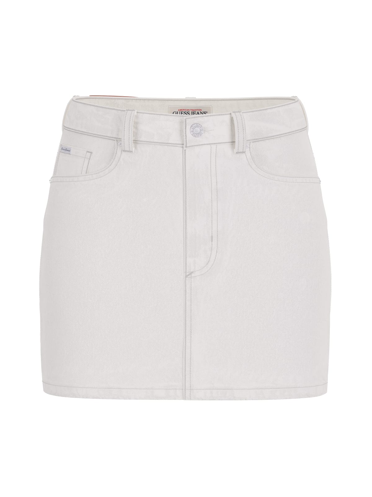 Gonna denim Guess Jeans donna mini Classic