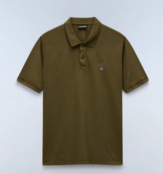 Polo Napapijri uomo Elbas jersey cotone manica corta