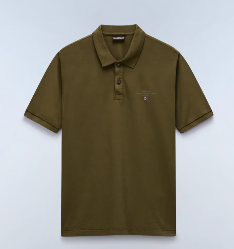 Polo Napapijri uomo Elbas jersey cotone manica corta