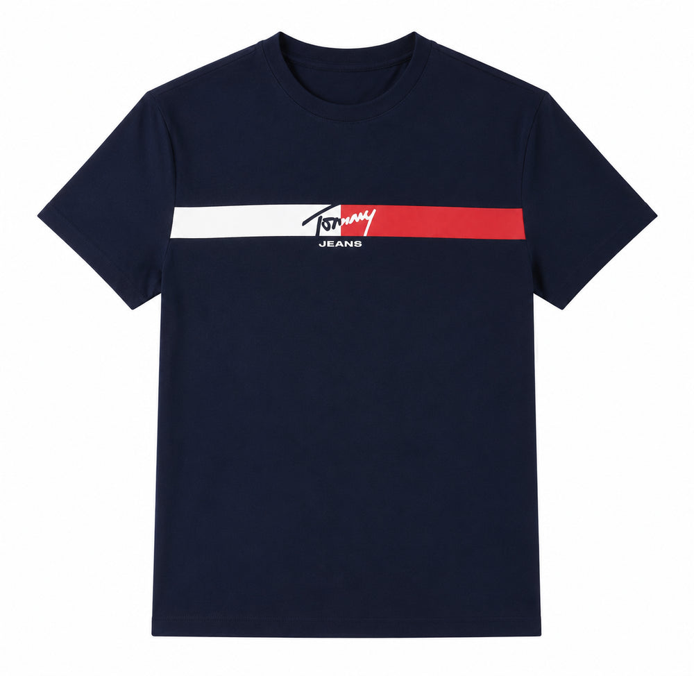 T-shirt Tommy Jeans uomo Regular Signature PE 2026