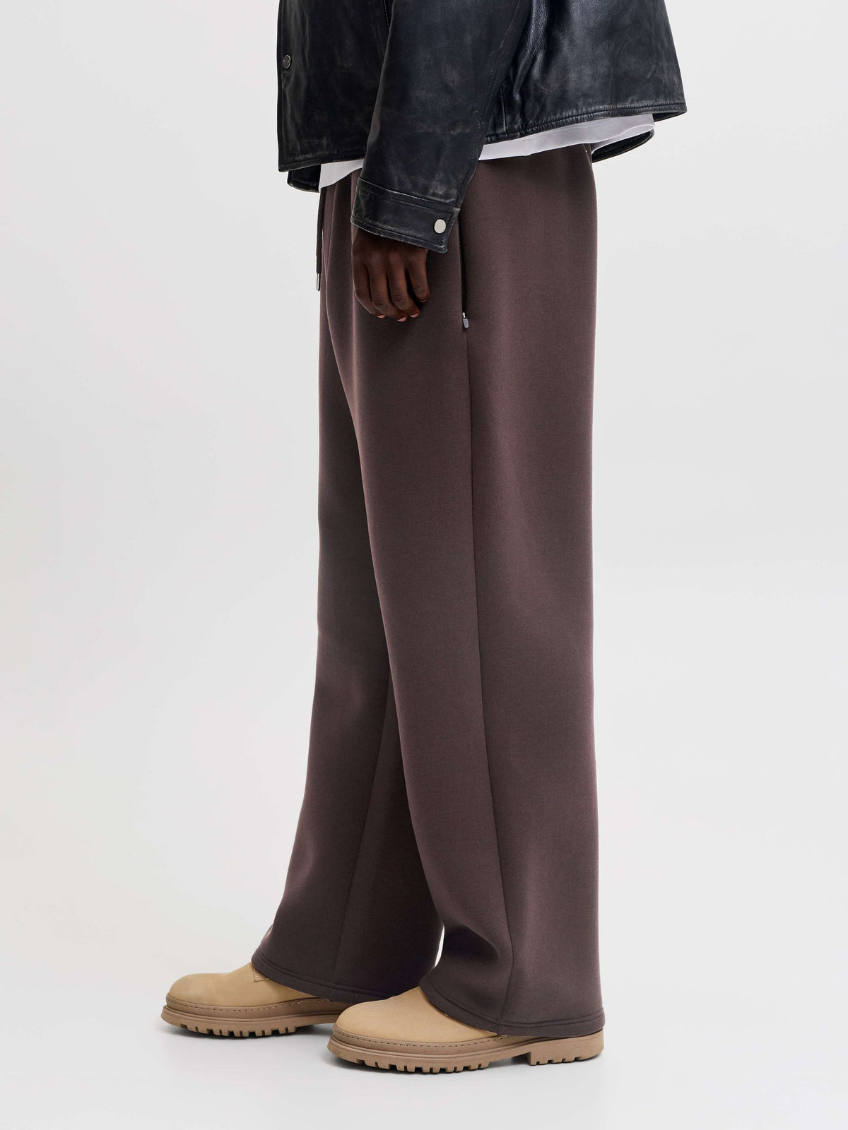 Pantaloni tuta Jack & Jones uomo wide fit scuba