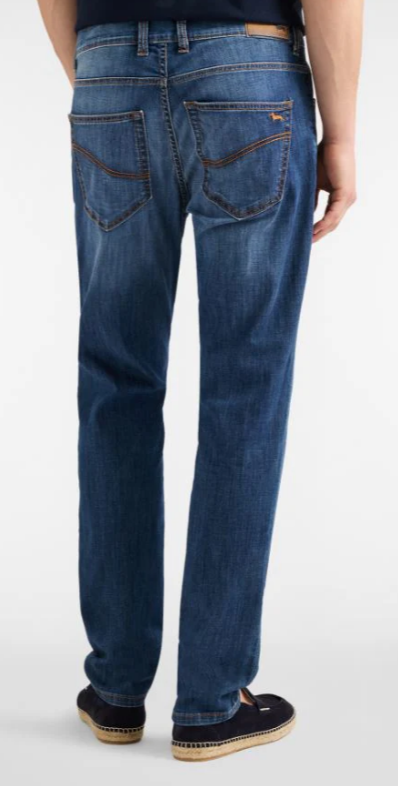 Jeans uomo H&B 5 tasche narrow denim
