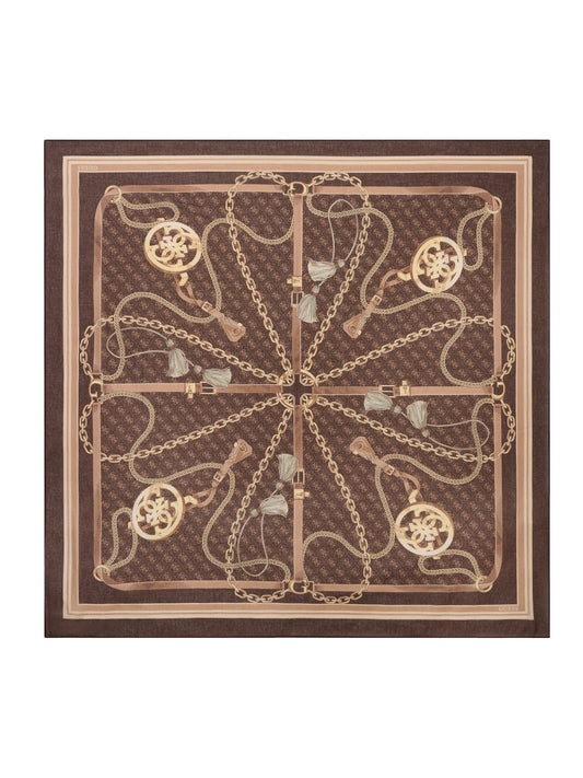 Foulard stampato donna Guess poliestere