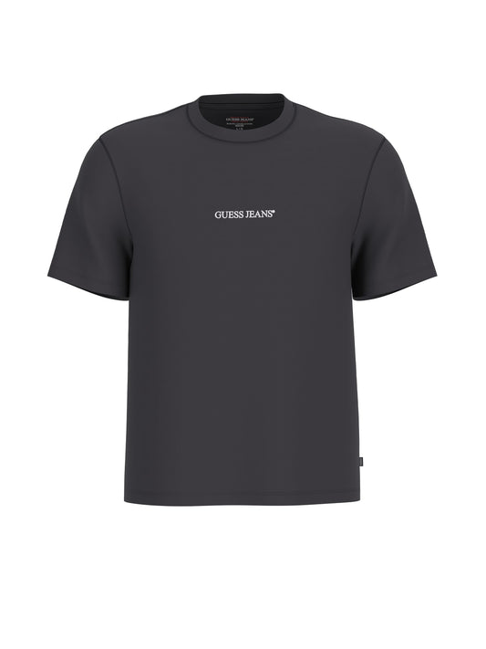 T-shirt Guess Jeans uomo cotone slim ricamo logo