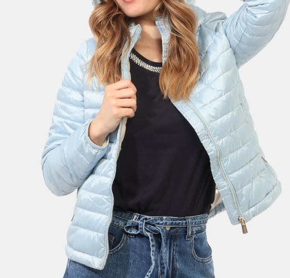 Giubbotto donna YES-ZEE leggero poliestere