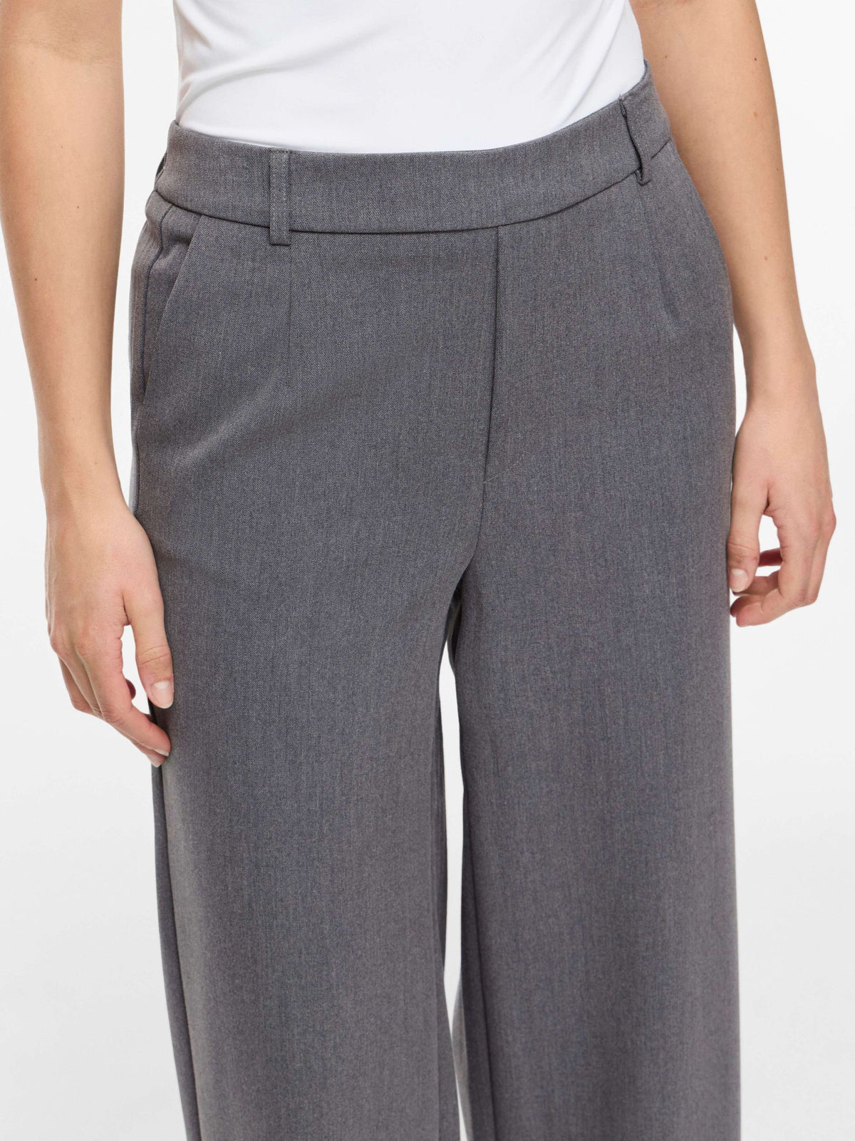 Pantaloni VILA donna tessuto viscosa stretch