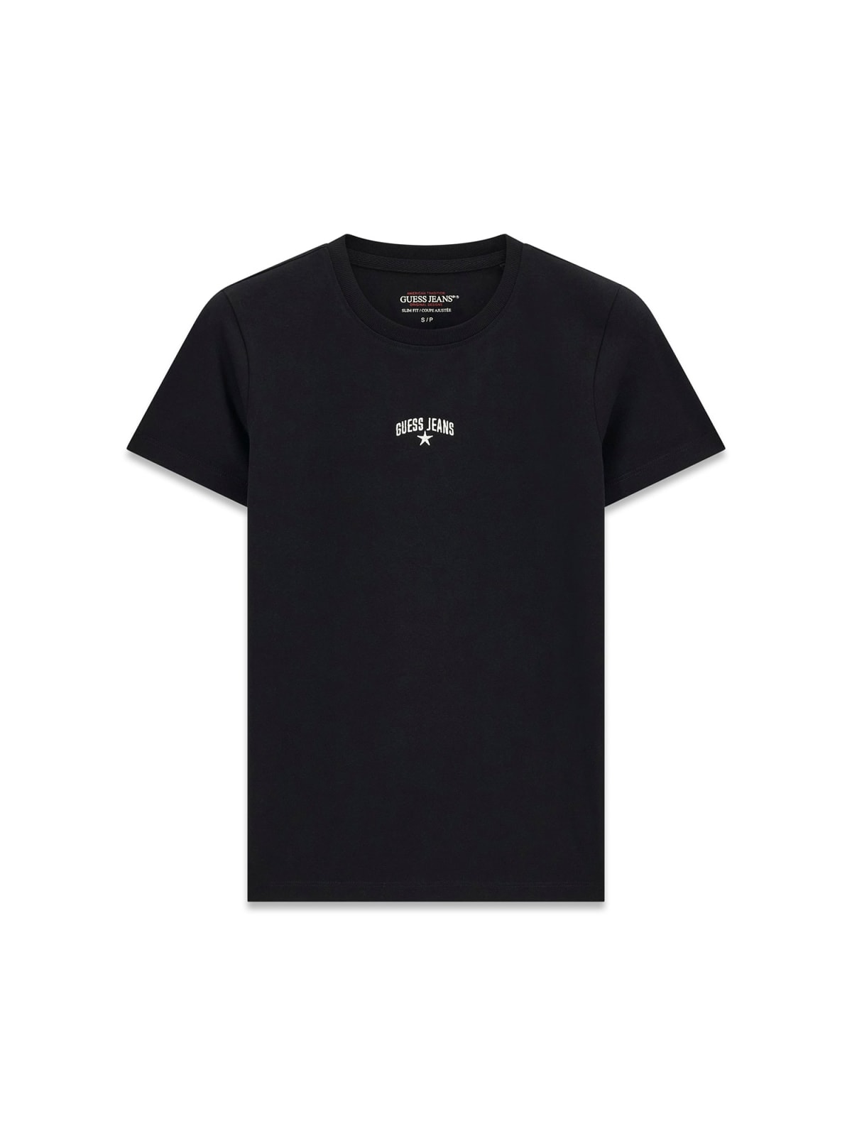 T-shirt stampa stelle slim donna Guess Jeans