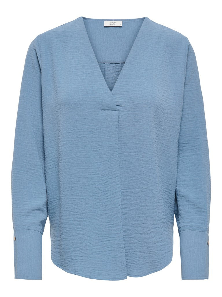 Blusa donna JDY scollo chiuso poliestere