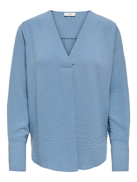 Blusa donna JDY scollo chiuso poliestere