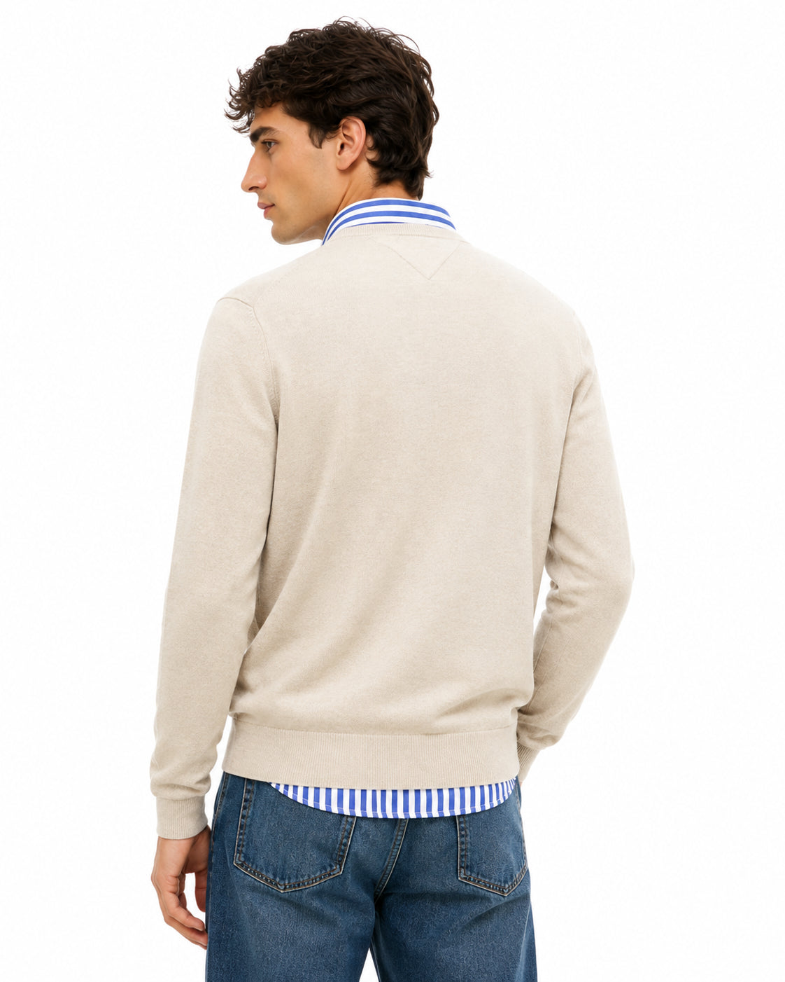 Maglia uomo Tommy Hilfiger girocollo cotone