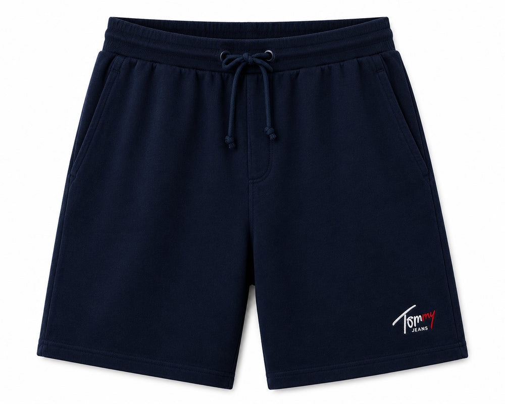 Bermuda Uomo Tommy Jeans Signature Beach Cotone Strech