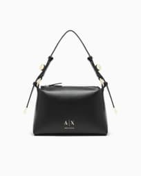 Borsa tracolla Armani Exchange donna poliestere logo