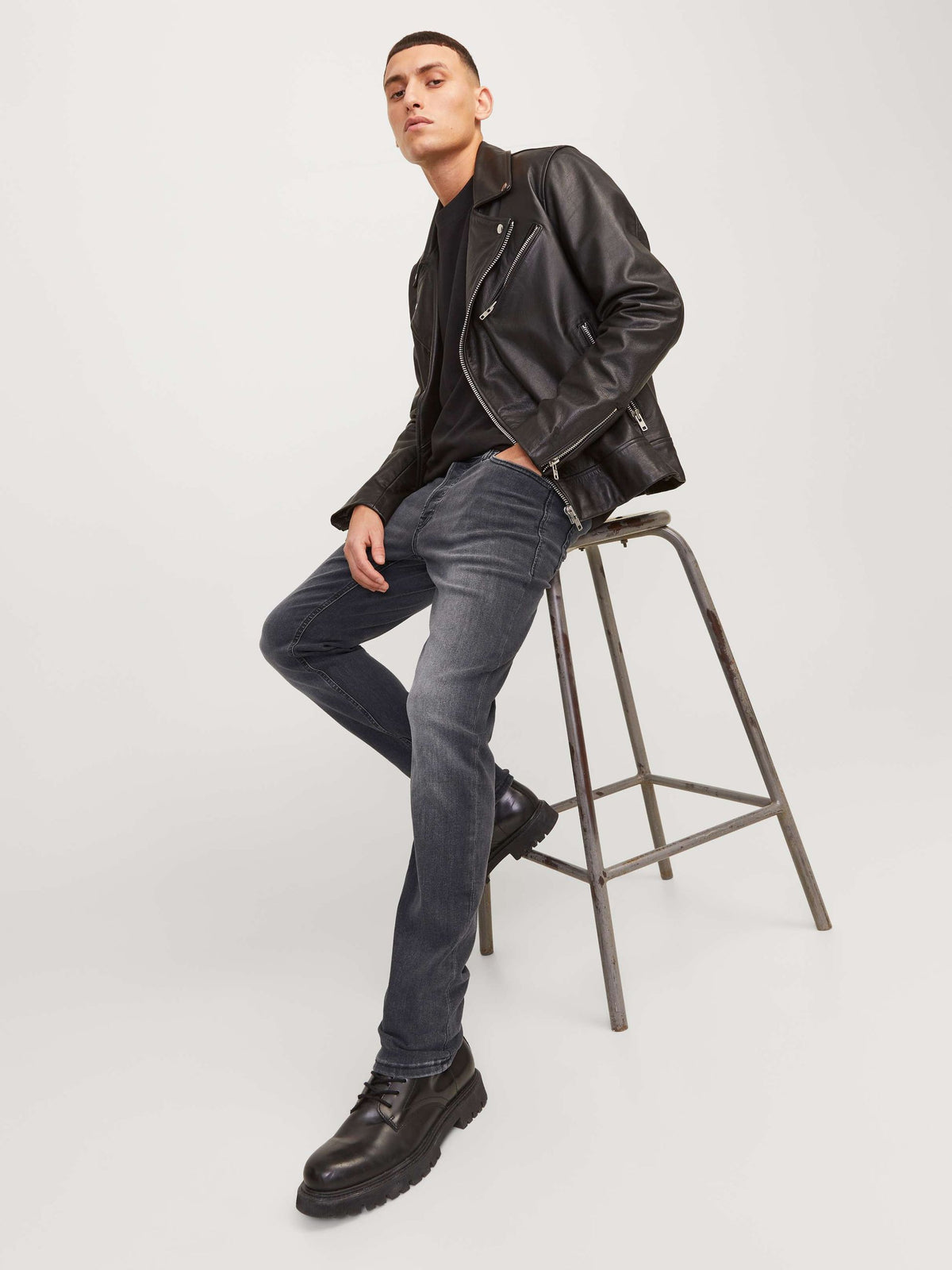 Jeans Jack & Jones uomo Glenn Original slim denim