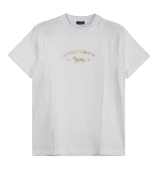 T-shirt uomo Harmont & Blaine cotone stampa logo