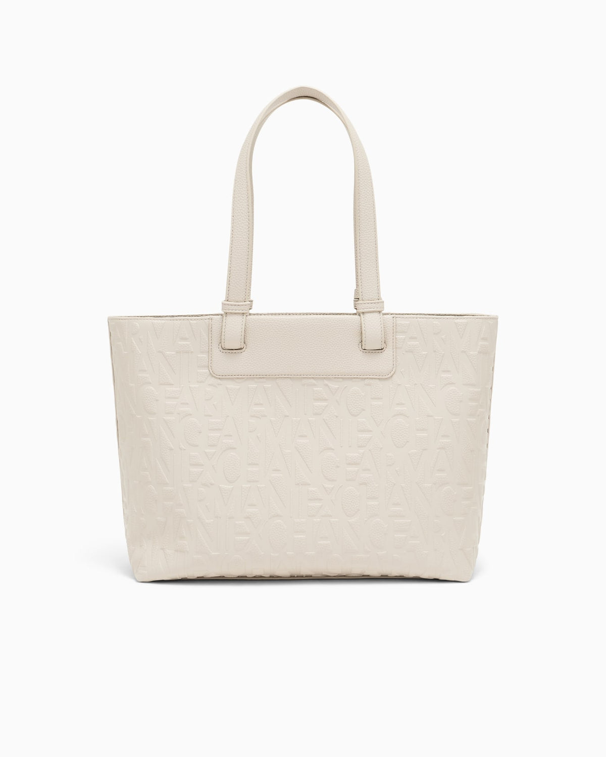 Borsa Armani Exchange donna poliestere logo allover