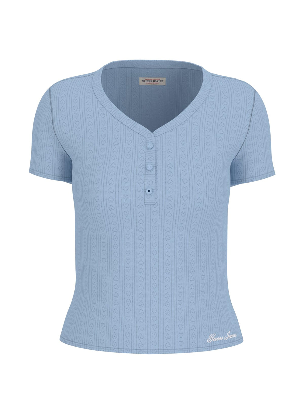 Camicia Guess Jeans donna Henley viscosa