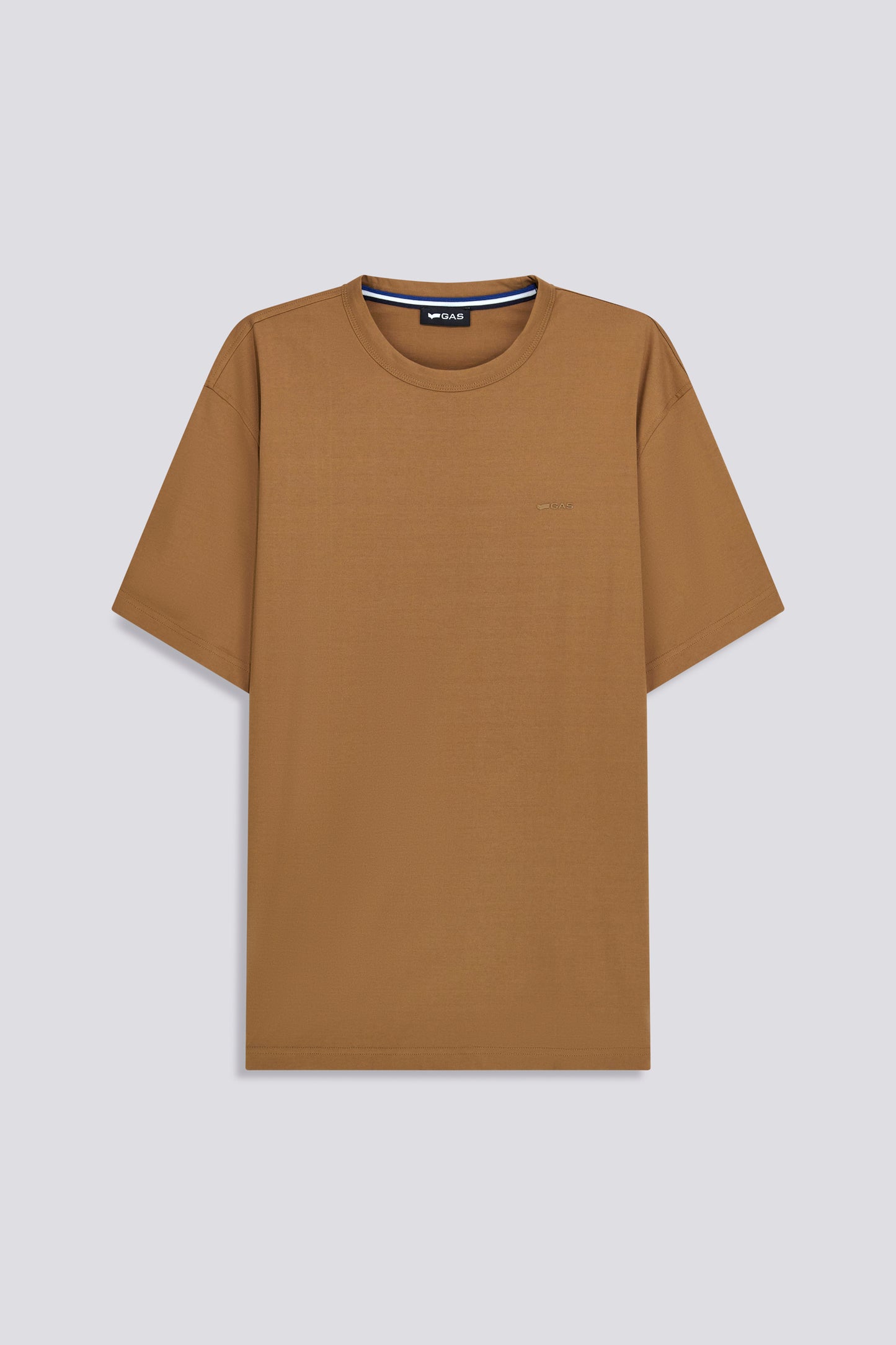 T-shirt GAS uomo Dharis cotone nastro laterale