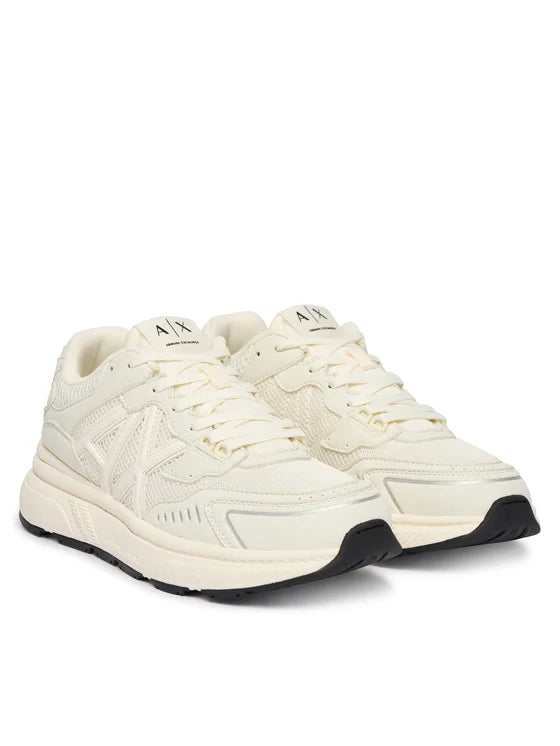 Sneaker uomo A|X lacci logo laterale suola gomma