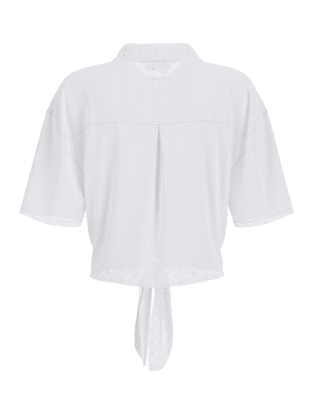 Camicia Guess Jeans donna cropped cotone