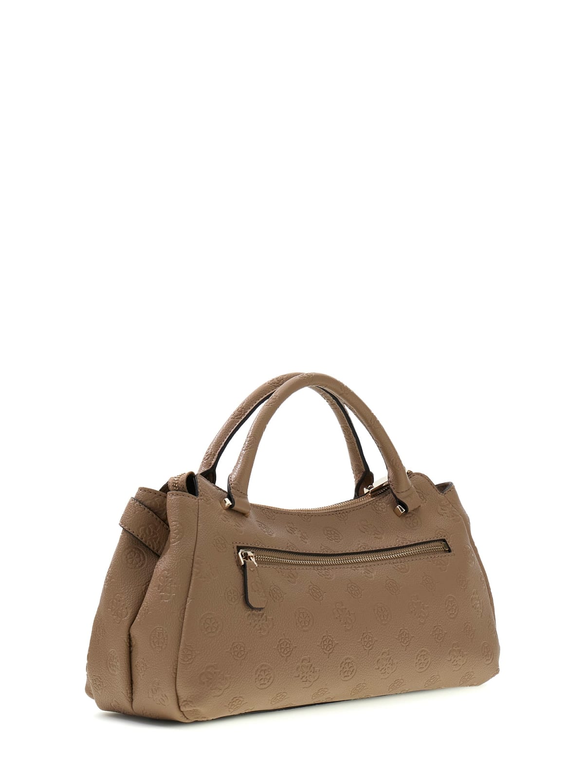 Borsa Guess donna Ella satchel logo all-over
