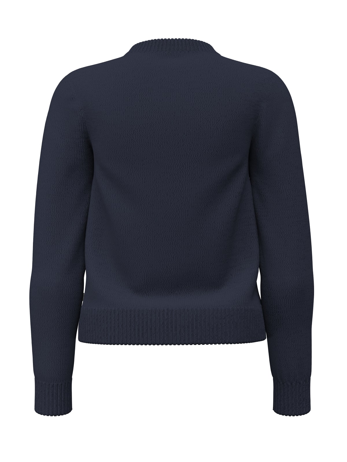 Maglione intarsia Guess Jeans donna girocollo cotone