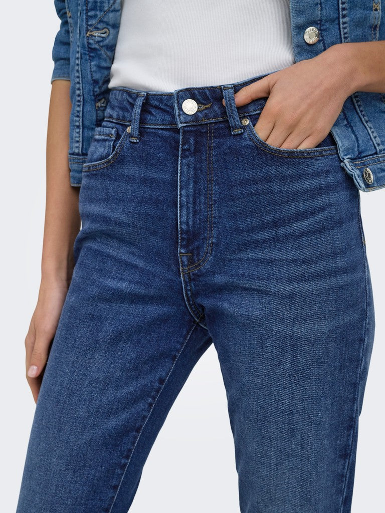 Jeans donna ONLY denim stretch cotone riciclato AI 2026