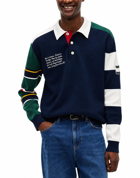 Maglione Tommy Jeans uomo girocollo cotone regular fit