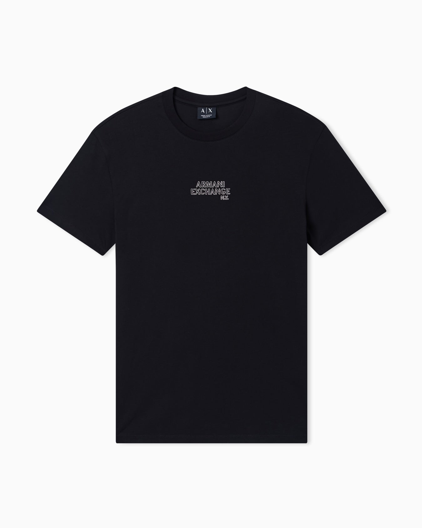 T-shirt A|X Uomo Regular Fit Logo manica corta off white