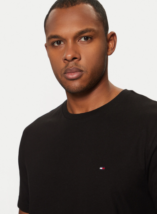 T-shirt Tommy Hilfiger Uomo Essential Cotone Regular Fit