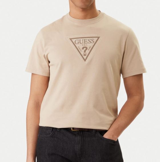 T-shirt uomo Guess cotone logo Guess