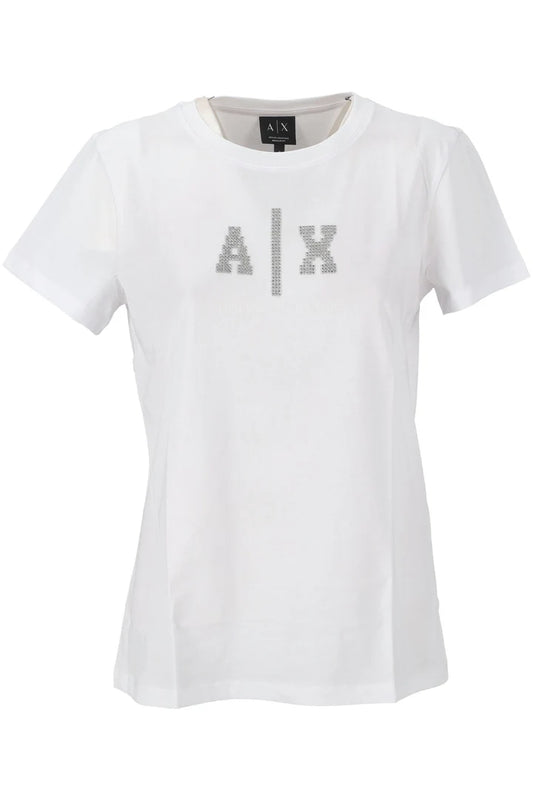 T-shirt donna Armani Exchange A|X cotone logo PE 2026