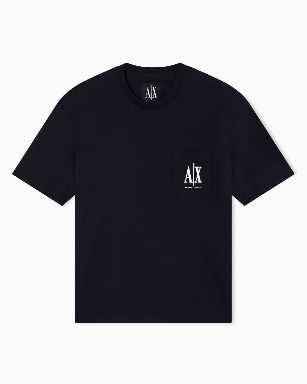 T-shirt Uomo A|X Regular Fit Logo deep navy pe26