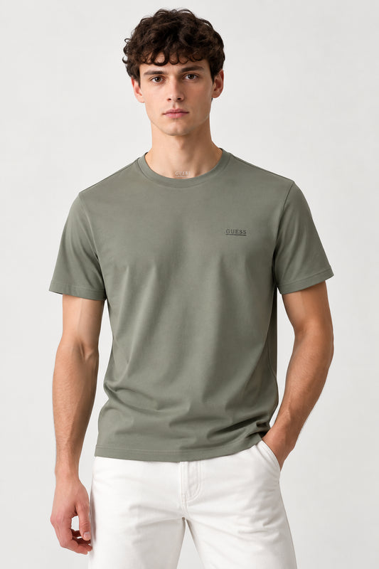 T-shirt Guess uomo manica corta tech stretch girocollo